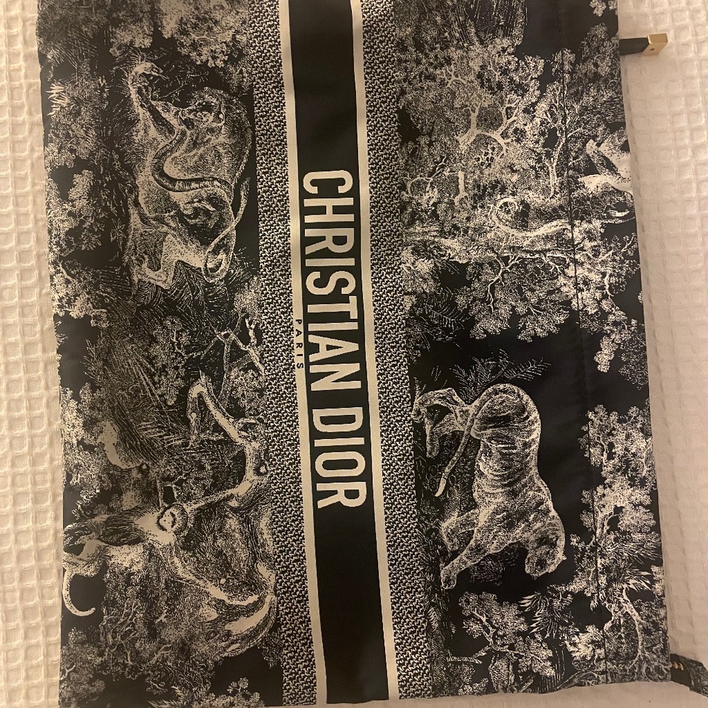 Dior Travel Zipped Pouch- brand new Never Used